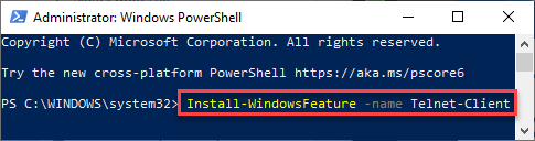 Install Windows Feature Min