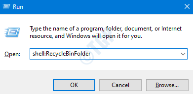 Run Cmd To Open Recycle Bin