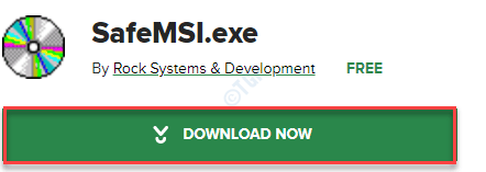 Safe Msi Download Min