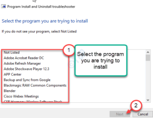 Error Code 1603 A fatal error occurred during installation Fix