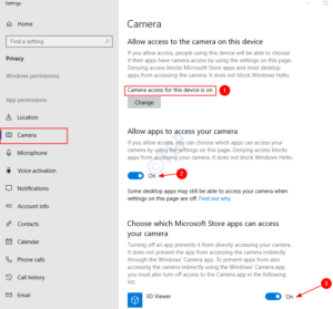 How To Fix Camera error code 0xa00f4292 in Windows 10/11
