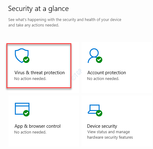 Безопасность Windows Главная Правая сторона Защита от вирусов и угроз