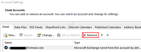 Account Remove