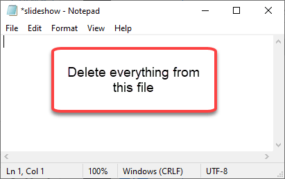 Delete Everything Min