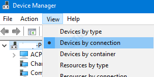 devices by connection