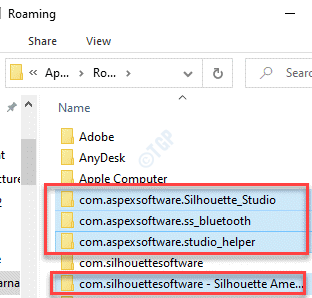 File Explorer Appdata Roaming Delete Seelected Silhouette Studio Folders Min