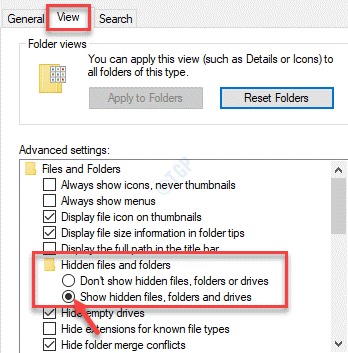 usb drive not showing files and folders