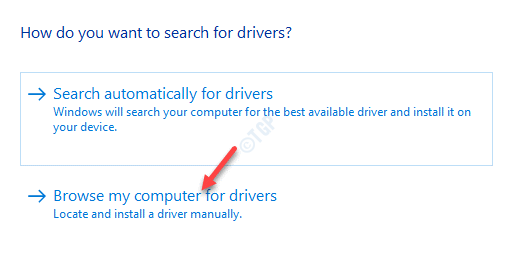 Update Drivers Browse My Computer For Drivers