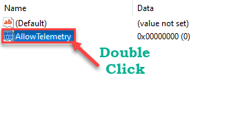 Разрешить Tele Dc Min