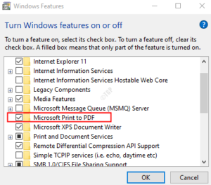 Print to PDF not working issue in Windows 10 / 11 Fix