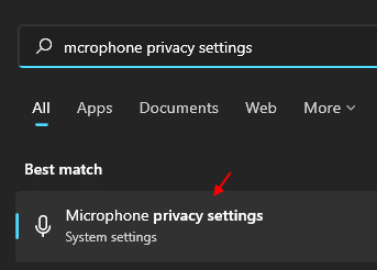 Microhphone Privacy Settings Windows 11 Min