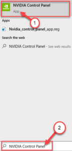 NVIDIA Control Panel crashing in Windows 10 / 11 Fix