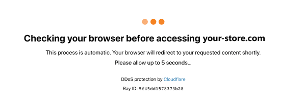 Verifying your browser. Please wait a few seconds