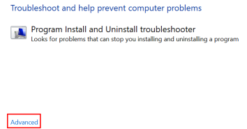 Ms Office Troubleshooter Advanced
