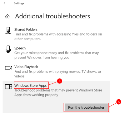 Ms Store Launch Error Store App Run Troubleshooter Min