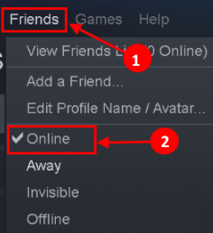 Steam Image Failed Update Статус Изменить Статус Онлайн Мин.
