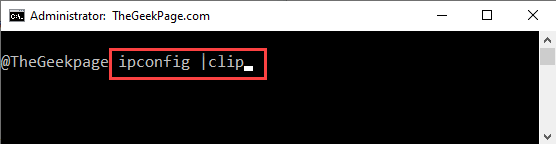 Ipconfig Clip Min