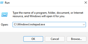 Notepad Missing in Windows 10 / 11 Fix