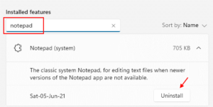 Notepad Missing In Windows 10 / 11 Fix