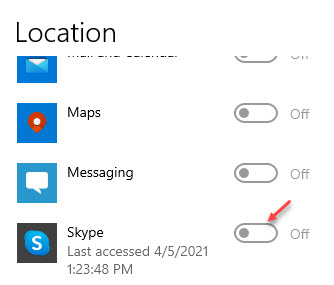 Choose Which Apps Can Access Your Precise Location Turn Off