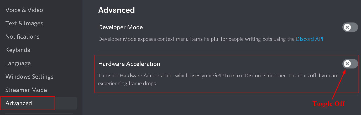 Discord Hardware Acceleration Min