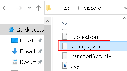 Discord Settings File Delete Min