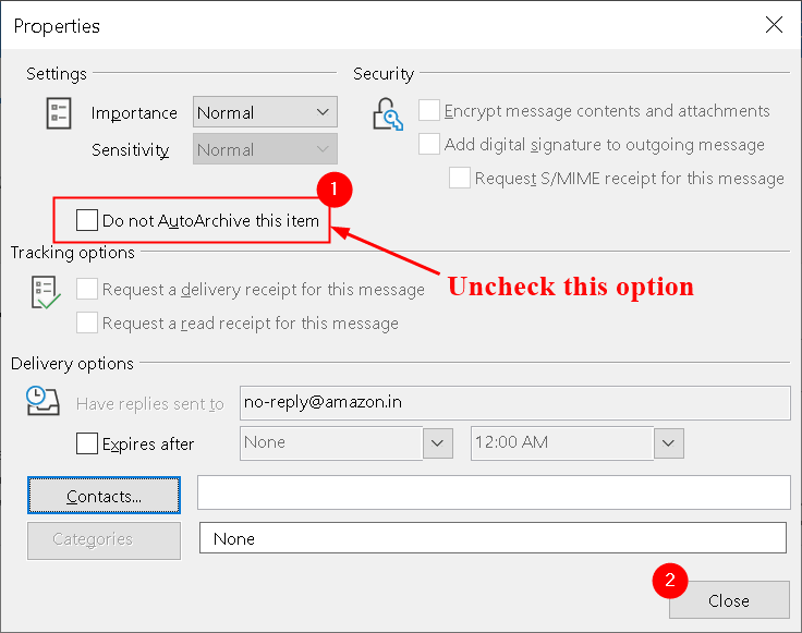 Fix AutoArchive Missing or Not Working in MS Outlook