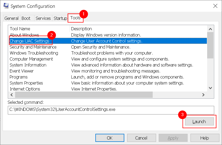 Запрещено системной политикой. System configuration Tool. Ошибка 1625.