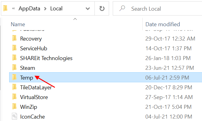 Clear microsoft office file cache