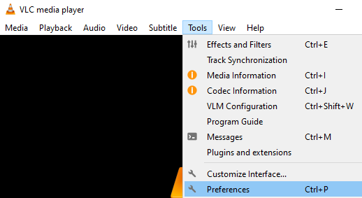 Tools Preferences