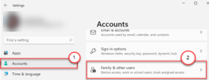 How to create a guest account in Windows 11