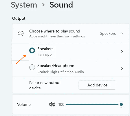 Speaker Sound Min