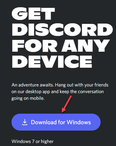 discord opens to blank screen