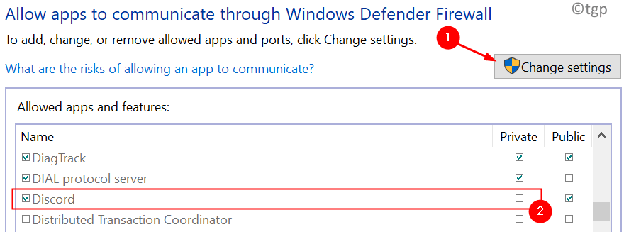 App Settings For Firewall Checked Uncheceked Min