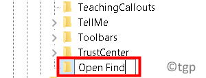 Create Open Find Min