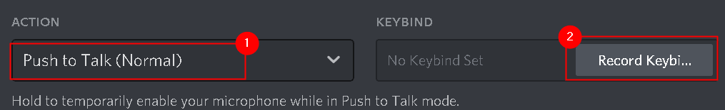 Discord Record Keybind Push To Talk Min