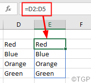 Excel Spill Error After Dynamic Arrays