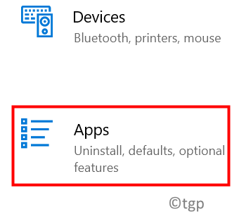 Settings Apps Min