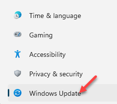Settings Windows Update