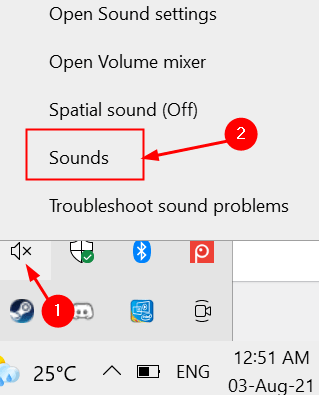Speaker Sounds Option Min