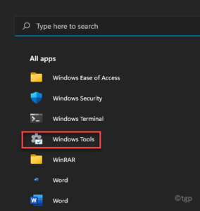 Как открыть инструменты Windows в Windows 11 - ZanZ