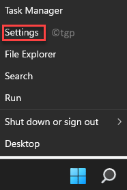 Start Right Click Settings