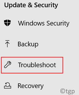 Update Security Troubleshoot Min