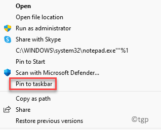 Windiws Tools Show More Options Pin To Taskbar