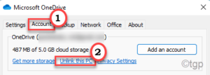 unlink this pc min