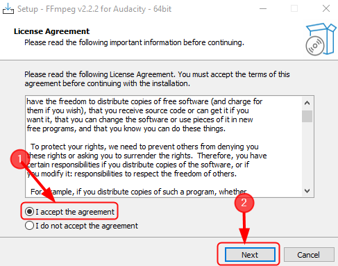 ffmpeg library audacity