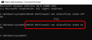 Windows Firewall Run Command How to Enable/Disable Windows Firewall through Command Prompt in Windows 11