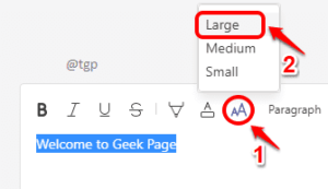 How to Increase the Text Size and Display Size in Teams Application