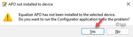 Apo Not Installed To Device Prompt Yes