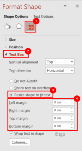 How to solve PowerPoint Breaking TextBoxs By Default issue